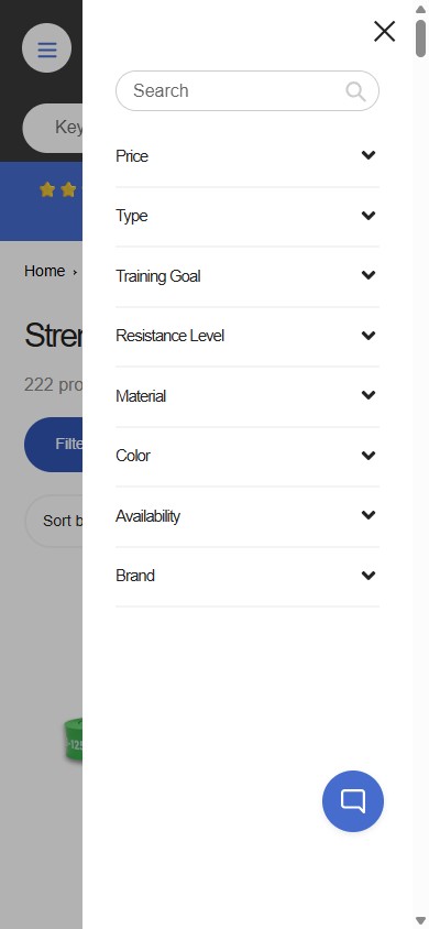 Living.Fit — Strength Equipment Collection (Mobile)