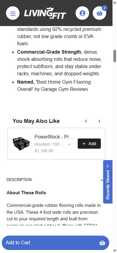 Living.Fit — Mobile